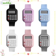 MOLIHA Micro Calculator Watch, Date Display Multifunctional Electronic Digital Calculator, Portable 