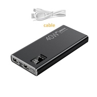 ready 100000mAh Fast Charge Digital Display PowerBank PD 66W QC3.0 Original Powerbank Dual USB Smart