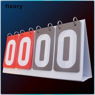 fixory Number Score Board Accessories Score Keeper Manual Score Cards 4 digits Sports