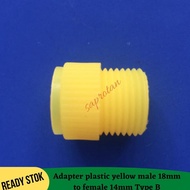 KONEKTOR nepel reducer male 18mm KE female 14MM type B