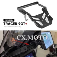 New For Tracer 9 GT TRACER 9GT+ Plus 2023 2024 Motorcycle Accessories GPS Navigation Phone Holder Ex
