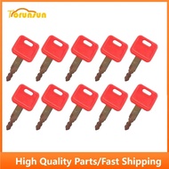 10 Ignition Keys H800 AT194969 AT147803 4286465 for John Deere Hitachi Case Part