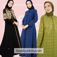 Hikmat Original Fashion A9235 Abaya Hikmat noerbutikmuslim Gamis