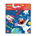 SST1-สีเทียน 12 สี : Sesame Street-Sesame Space Crayons