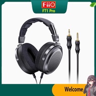 Fiio FT1 Pro Headphone Open Flat Headband Wired Hifi Headphones Customized 1μm Ultraslim Diaphragm 3