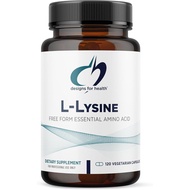 Designs for Health L-Lysine HCL Pills 1500mg - Amino Acid Lysine Hydrochloride Nutritional plement f