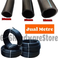 HDPE POLY PIPE 20MM , 25MM, 32MM (SIRIM APPROVED) / PIPE HITAM POLY