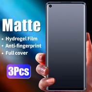 3pcs Anti-fingerprint Matte Hydrogel Film For Oppo Reno 9 8 7 6 5 4 3 2 Pro Plus 8T 8Z 7Z 6Z 5F 2F 10X Zoom Screen Protector For Oppo Find X6 X5 X3 X2 Pro No Glass