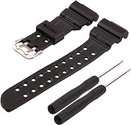 Men's Resin watch strap compatible with Casio GWF-D1000 A1000 Outdoor sports waterproof Rubber watch band wristband bracelet Buckle