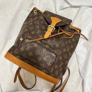 Louis Vuitton LV古董包 中號後背包 雙肩包 vintage