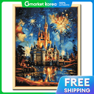 เพชร التطريز D696_เมืองเวทมนตร์