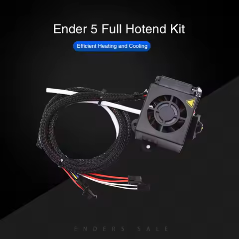Ender 5 1.75mm Extruder Hotend Kit 0.4mm Nozzle Aluminum Heat Block Silicone Cover For 3D Printer Ac