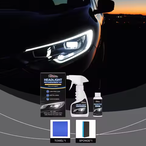 Car Headlight Restoration Polishing Kits Headlamp Repair Kits Car Headlight Cleaner and Restorer Kit