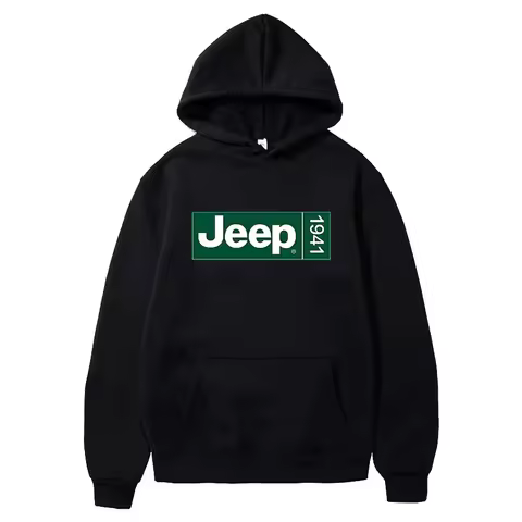 Essentials Hoodies: Jeep Off-Road Racing Sweatshirt - Men's Hoodies and Sweatshirts - Street Style -