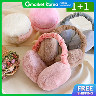 OMT | 1+1 Womens Winter Fur Earmuffs Cold Weather Gear