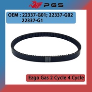 22337-G1 27077-G01 27077-G02 Black Golf Cart Clutch Drive Transmission Belt Fit for Ezgo Gas 2 Cycle
