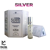 SILVER- AL Rehab Concentrated Perfume Oil - Roll On Bottle 6ML, TANAPA ALCHOHOL