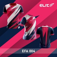 Ready Stock EFA 001 - 006 ELITE SPORTS Sublimation Sports Jersey / Volleyball / Quick Dry