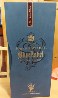 1000ml 舊版 藍牌威士忌 Old Ver. Johnnie Walker Blue Label Blended Scotch Whisky 1L abv 43%