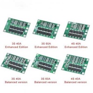 Balanced Circuit Board Protects Lithium Battery 2S / 3S / 4S 20A 30A 40A 60A 18650 BMS 11.1V 12.6V /
