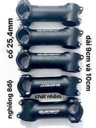 Pông tăng Element Neon cổ 254mm (nghiêng 8 độ) dài 9cm và 10cm chất nhôm dành cho xe đạp