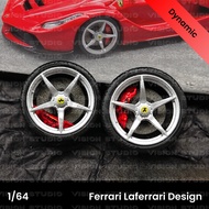 1/64 Model (D) Ferrari Laferrari Design Rim