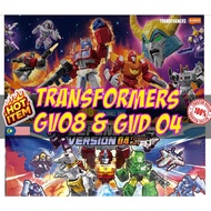 Blokees Transformers GV08 & Defender GVD04 Metroplex Sludge Unicorn Rodimus Sharpnel Oprimus Prime G