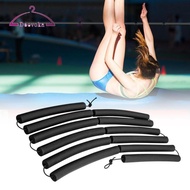 [deevoka] High Jump Bungee Cord Elastic Crossbar Foldable 98 Inches High Jumping Bungee Pole Jump fo
