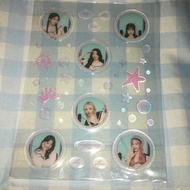 OFFICIAL IVE STICKER 4th DIVE FANCLUB KIT