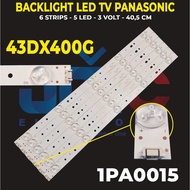 PANASONIC 43 INCH LED TV BACKLIGHT TH-43DX400G TH43DX400G 43DX400G TH43DX400