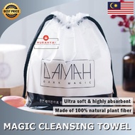 Facial tissue cotton disposable cleansing towel DAMAH Black Magic Korean Tisu muka lembut pakai buan