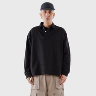 Noforty Project Oversize Long Poloshirt Oliver Black