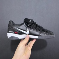 Nike T90平底足球鞋ic翻舌total90系列MD底室內