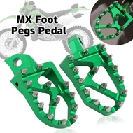 Motorcycle Foot Pegs Dirt Bike Footpeg Footrest Pedal For Kawasaki KDX200 95-05 KDX200R 97-01 KDX220