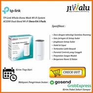 Router Wifi Extender TP Link Deco E4 AC1200 Whole Home Mesh Wifi System