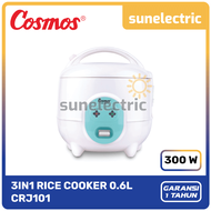 Cosmos CRJ 101 TS Penanak Nasi 0.6 L CRJ-101 TS / CRJ101 TS / CRJ-101TS - Putih
