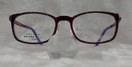 閃亮眼鏡館 韓國製造 TR90光學兒童鏡框 鼻墊款 超彈性樹脂   超輕 不變形 不外擴 354 紫色