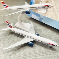 Boeing 777-300ER BRITISH AIRWAYS BRITISH Kingdom aircraft model, high quality alloy, beautiful gloss