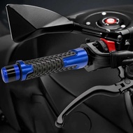 𓍝 2022 MGA Bagong Motorcycles Handlebar Grips Plug Slider Handle Bar Ends Magkasya For Mt03 Mt0