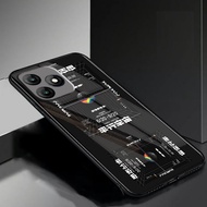 ITEL A80's Latest Glass Softcase (IC-222) - Casing hp - Cellphone Casing