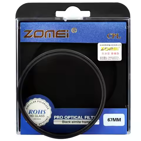 Zomei Circular Polarizer Filter Camera Len FIlter CPL 58mm 62mm 72mm 77mm For DSLR Canon Nikon Sony 