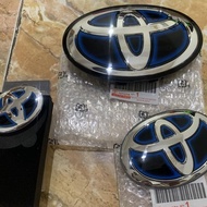 Hybrid Emblem Toyota Fortuner VRZ GR TRD Hilux 2016-2023 glass look Original