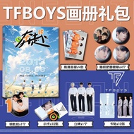 tfboys Merchandise Photo Album Keychain Standing Card Hd Poster Badge Sticker Wang Junkai Yuan Yi Ya