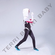 Xie gwen stacy Cosplay Costume superhero Kids