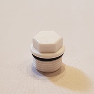 End Cap Dop 3/4 Inch Male Sock Cap Inner Thread Outer PVC Pipe Plug Bolt Water Tank Toren Nut VC-403