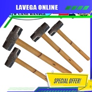 BLACKSMITH HAMMER C/W CANE HANDLE (Rotan Handle Sledge Hammer) 2LB 3LB 4LB Sledge Hammer