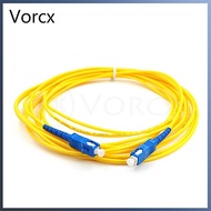 Fiber Optic SC-SC Yellow Patch Cord