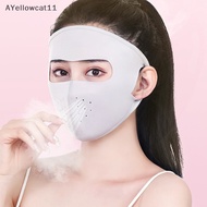 AA 1PC Summer Women Cycling  Ice Cotton Mask Full Face Mask Willow Catkin SG