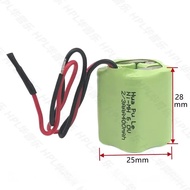 Ni-MH 2/3AAA 400mAh 6V rechargeable battery flashlight strong light instrument