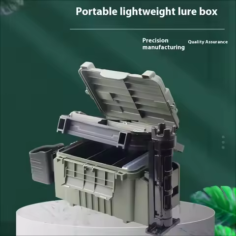 Lure Box Fish Box Lure Bait Storage Box Sea Fishing Rock Fishing Can Sit Reinforced Thickened Large